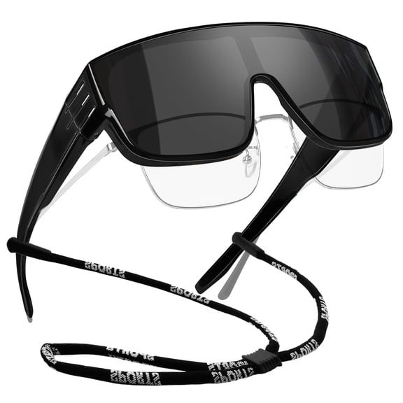 Joopin Large Polarized Fit Over Glasses Sunglasses For Women Men, Oversized Trendy Square Shades For Driving