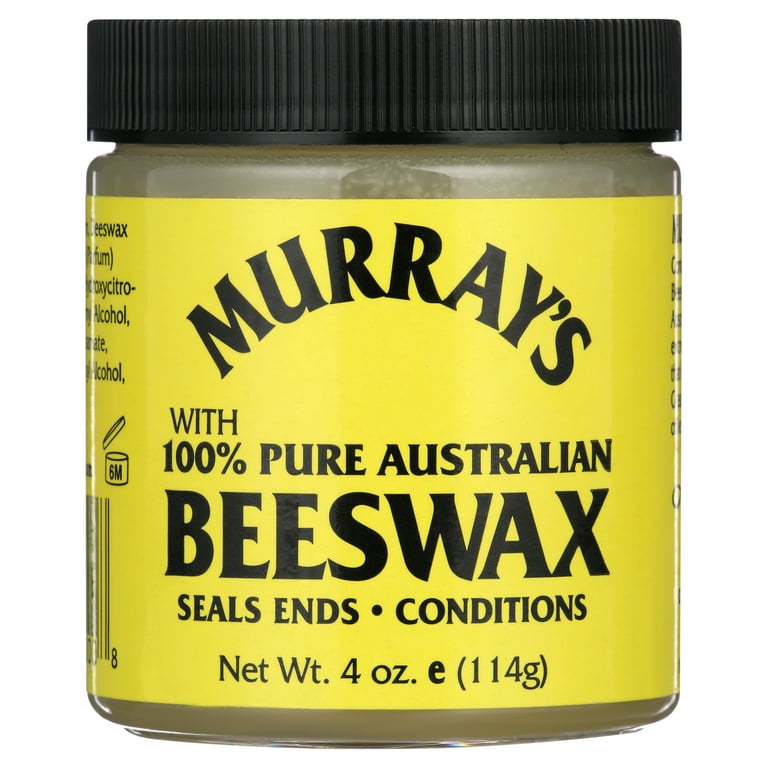 4 Jars of Murray's 100% Pure Australian Beeswax Seals Ends