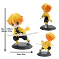 thumbnail image 1 of Figura de Anime Kawaii Demon Slayer, Nezuko, Tanjirou, Zenitsu, Inosuke, Kyoujurou, Kimetsu No Yaiba, muñeca Q, modelo de PVC, regalos, Juguetes Fivean Figuras de anime, 1 of 2