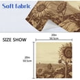 thumbnail image 7 of GZHJMY Sunflower Cloth Napkins Set of 6,Reusable Washable Polyester Dinner Table Napkins for Kitchen,Dining,Restaurant,Party Decoration, 7 of 7