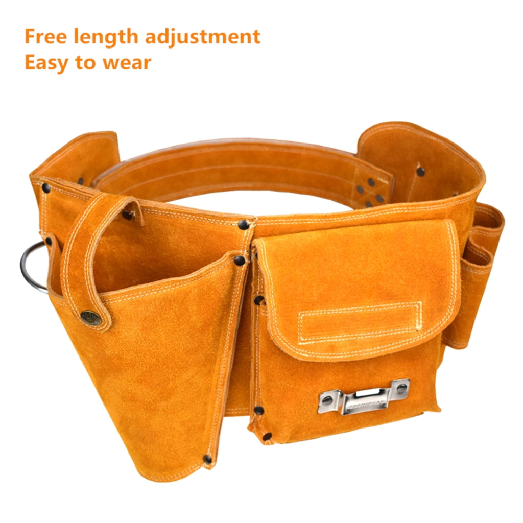 Cow1eatherTool Bag Multi-function Repair Kit Durable Hardware Tool Storage Bag
