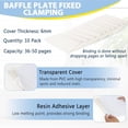 thumbnail image 4 of Thermal Binding Machine 500 Sheets Capacity Book Binding Material 110V Binding Machine A3(Short Edge)/A4/A5 Document Heat Binder（White), 4 of 5