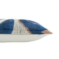 thumbnail image 2 of Blue Sky Silk Velvet Ikat Pillow, 16" X 24" Case Only, 2 of 3