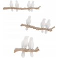 thumbnail image 2 of Hook, Design Bird On Tree Harbor Hat Hot Hook Wall Hot Patre Ornamental-3 Birds kaili Sencillez, 2 of 5