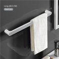 thumbnail image 2 of Toallero Sencillo Colgador De Toallas Montado En La Pared, Toallero De Baño Sin Perforaciones, Organizador De Toallas Para Baño Y Cocina Advancent HA025565-04, 2 of 7