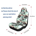 thumbnail image 5 of Cauagu Tropical Summer Palm Print Car Seat Covers,Universal Automotive Seat Covers Car Seat Protectors Easy to Install Car Cover Car Accessories Auto rucks Van & SUV-1, 5 of 9