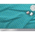 thumbnail image 3 of Soimoi Cotton Jersey Fabric Dot & Parrot Bird Printed Fabric 1 Yard 58 Inch Wide, 3 of 3
