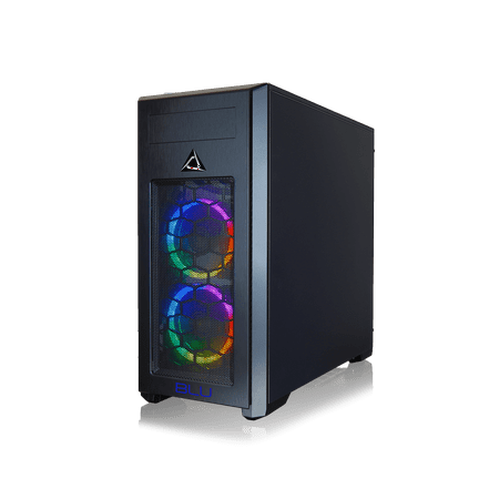 CybertronPC - BLU-Print Desktop - AMD Ryzen ThreadRipper 2990WX - 128GB Memory - 6TB Hard Drive + 960GB Solid State Drive - Black/RGB