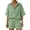 short sets 18#Light Green, variant on WAYUTE Short Sets Women 2 Piece Outfits Trendy Lapel Solid Color Blend Shirt and Shorts with Pockets Comfortable Soft Summer Casual Wear