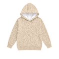 thumbnail image 5 of Girls Leopard Print Hoodie Kids Long Sleeve Fleece Sweatshirt Casual Hooded Top With Front Pocket For Daily School Outdoor Wear 2-12 Years, 5 of 7