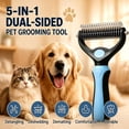 thumbnail image 2 of Vivanchor Pet Pro, Shedding Brush For Dog and Cat, for Detangling, Deshedding, Brushing & Removing Shed Fur, Knots, Mats, 2 of 7