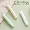 thumbnail image 5 of YAOMOBB Portable Sewing Tool Threader Seam Remover 3Pcs Easy to Use 2 in 1 Dual Ended Telescopic Storage Threading And Seam Removal Tool Hand Sewing, 5 of 5
