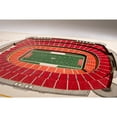 thumbnail image 3 of Kansas City Chiefs 17'' x 13'' 5-Layer StadiumViews 3D Wall Art, 3 of 5