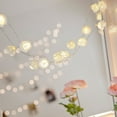 thumbnail image 4 of Flower String Lights, Artificial Rose Garland with Lights, Battery Operated Indoor Outdoor Fairy String Lights for Wedding Bedroom Garden Patio Home Party Wall, 4 of 7