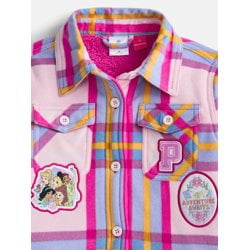 Disney Princess Toddler Girls Shacket with Long Sleeves, Sizes 2T-5T