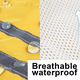 thumbnail image 4 of Poncho de lluvia ligero para perros con capucha y cintas reflectantes de seguridad, chaqueta impermeable para exteriores para perros MFZFUKR CPB-DE-LYY2156-8, 4 of 5