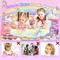 thumbnail image 4 of Doodle Drawing Mat, Magic Writing Mat Toddler Toys Ages 3 4 5, Gifts for 3 4 5 6 Years Old Girls, Learning Toys for Girls Toddlers Age 3-7, 4 of 7