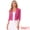Fuchsia, variant on DARING DIVA Elegant Women's 3/4 Sleeve Sheer Mesh Cardigan Dresses XS White