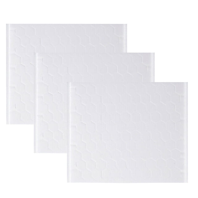 Cinta adhesiva de doble cara Naiovety 3 piezas almohadilla hexagonal 300 piezas