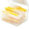 thumbnail image 6 of Hot 40PCS 0\.4\-1\.5mm Interdental Brushes Denta Floss Interdental Cleaners Orthodontic Brush Toothpick Oral Care Tool Yellow 0.4mm, 6 of 9