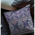 thumbnail image 6 of Amrita Sen Designs Amrita Sen Nandini Flowers Faux Suede Throw Pillow 20"x20", 6 of 9