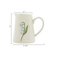 thumbnail image 2 of Creative Co-Op White Stoneware Creamer with Hand-Painted & Embossed Birds (Set of 6 Designs), 2 of 7