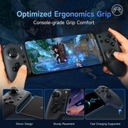 BROUJOY (Bluetooth Version) Mobile Gaming Controller for IOS/Android/Switch, Phone Controller with Mechanical Button,Hall Joystick & Trigger