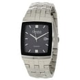 thumbnail image 1 of Caravelle 43D101 Men's Dramatic Diamond Black Dial Bracelet Watch, 1 of 2