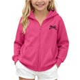 thumbnail image 3 of Abtuhar Children Fall Winter Hooded Casual Outerwear and Jackets Winter Solid Fleece‑lined Zip‑up Coat with Side Pockets for 5‑14 Years, 3 of 5