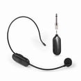 thumbnail image 1 of Speaking 2.4G Wireless Microphone Headset Working Time 6H 100ft Range Headset Mic and Handheld Mic 2 In 1 Professional Voice Amplifier Headset Microphones for Karaoke Speaker, 1 of 6