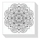 thumbnail image 4 of Libro para colorear Mandala para adultos, alivio del estrés y relajación, 4 of 5
