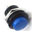 thumbnail image 1 of 12V 16mm Start Switch Boat Horn Metal Round Button Momentary Switch for Car Boat, 1 of 6