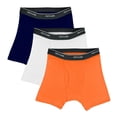 thumbnail image 1 of Bóxer Fruit of the Loom Para niño, algodón sustentable, multicolor, 3 piezas, talla EG, 1 of 4