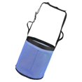 thumbnail image 1 of Horse feed Bag Adjustable PVC Mesh Bag large mesh Slow Feeding Grain Feedbag Blue, 1 of 9
