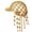 Flower, variant on Hand‑Crocheted Sunflower Headwear Crocheted Knit Baseball Cap Bohemian Tassel Bell Hat