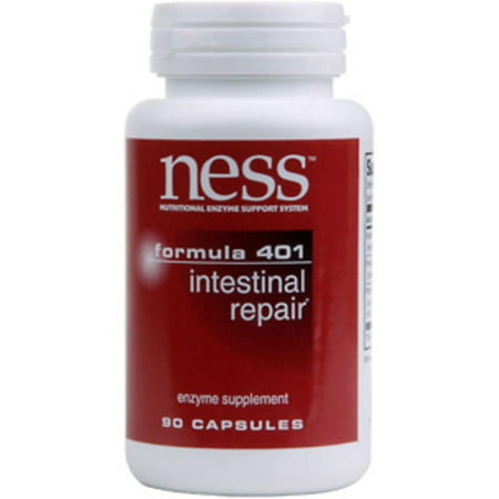 Ness Enzymes # 401 Intestinal support 90 vegcaps