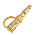 thumbnail image 2 of Naiovety Acoplador de manguera NERIES, gran calidad, servicio a largo plazo, conector rápido ligero, adaptador de cambio directo anticorrosión Kits de desorden para acampar, 2 of 6