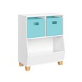 thumbnail image 1 of Kids Catch-All Multi-Cubby 24" Toy Organizer and 2 Bins, 1 of 5