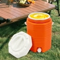 thumbnail image 3 of Insulated Beverage Cooler with 2.37 Gallon Capacity, Durable PU Material, Keeps Drinks Hot or Cold, Ideal for Parties and Outdoor Events, 3 of 9