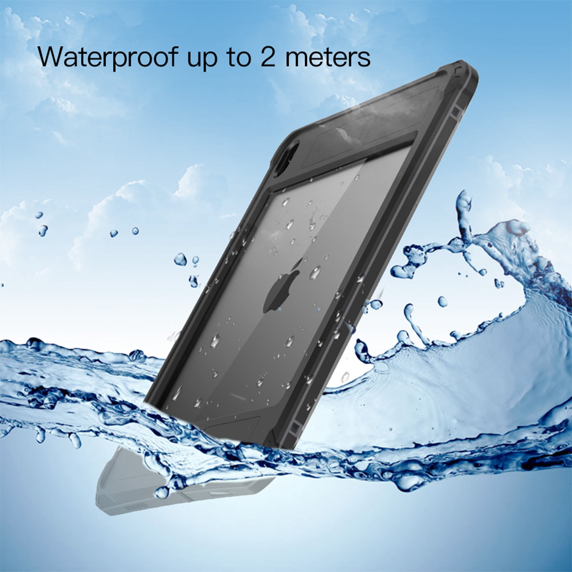 Shopping senza sforzo Black/Clear SHELLBOX Waterproof Case iPad Air 5th