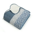 thumbnail image 3 of Modern Heirloom Charlotte Blue Pillow Sham, Standard, 3 of 5