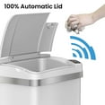 thumbnail image 2 of iTouchless 2.5-gal Multifunction Sensor Trash Can, Pearl White, 2 of 6