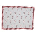 thumbnail image 1 of Saro Lifestyle 2198.R1420B 14 x 20 Po. Napperons Candy Cane, Rouge - Ensemble de 4, 1 of 1