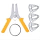 thumbnail image 1 of Kit de 14 Alicates de Resorte para Ingletes: 1 Alicate de Resorte para Ingletes, 12 Abrazaderas de Ingletes y 1 Anillo de Almacenamiento., 1 of 5
