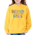 thumbnail image 7 of Mercatoo 1st Day of Second Grade Sweatshirt Outfit Girls Bac𝐤 to School Graphic Tee Tops Kids Long Sleeve Oversized Pullover, 7 of 7