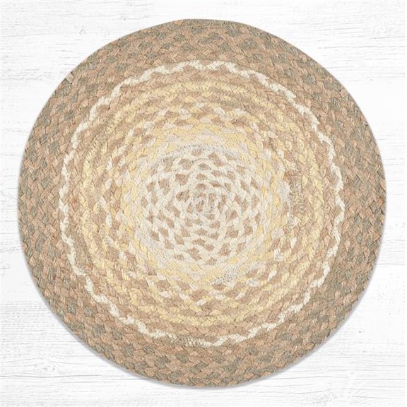 Capitol Importing 20-776 15.5 x 15.5 in. CH-776 Jute Chair Pad, Natural