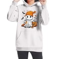 thumbnail image 5 of Odeerbi Kids Boys Halloween Hoodies Fall Winter Pullover Hooded Sweatshirts 4-14 Years Children's Halloween Printed Hoodie Long Sleeve Top Sweatshirt Kids Clothes White, 5 of 5