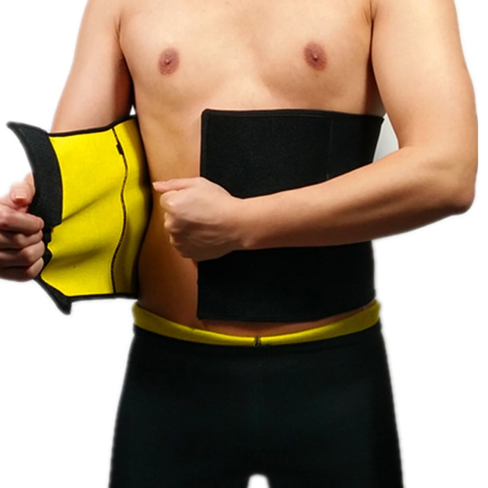 Neoprene Mens Ab Shaper Belt Waist Trimmer Sweat Slimming Belt Waist
