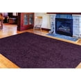 thumbnail image 4 of Ambiant Galaxy Way Solid Color Area Rugs Purple - 5' x 7' Oval, 4 of 4