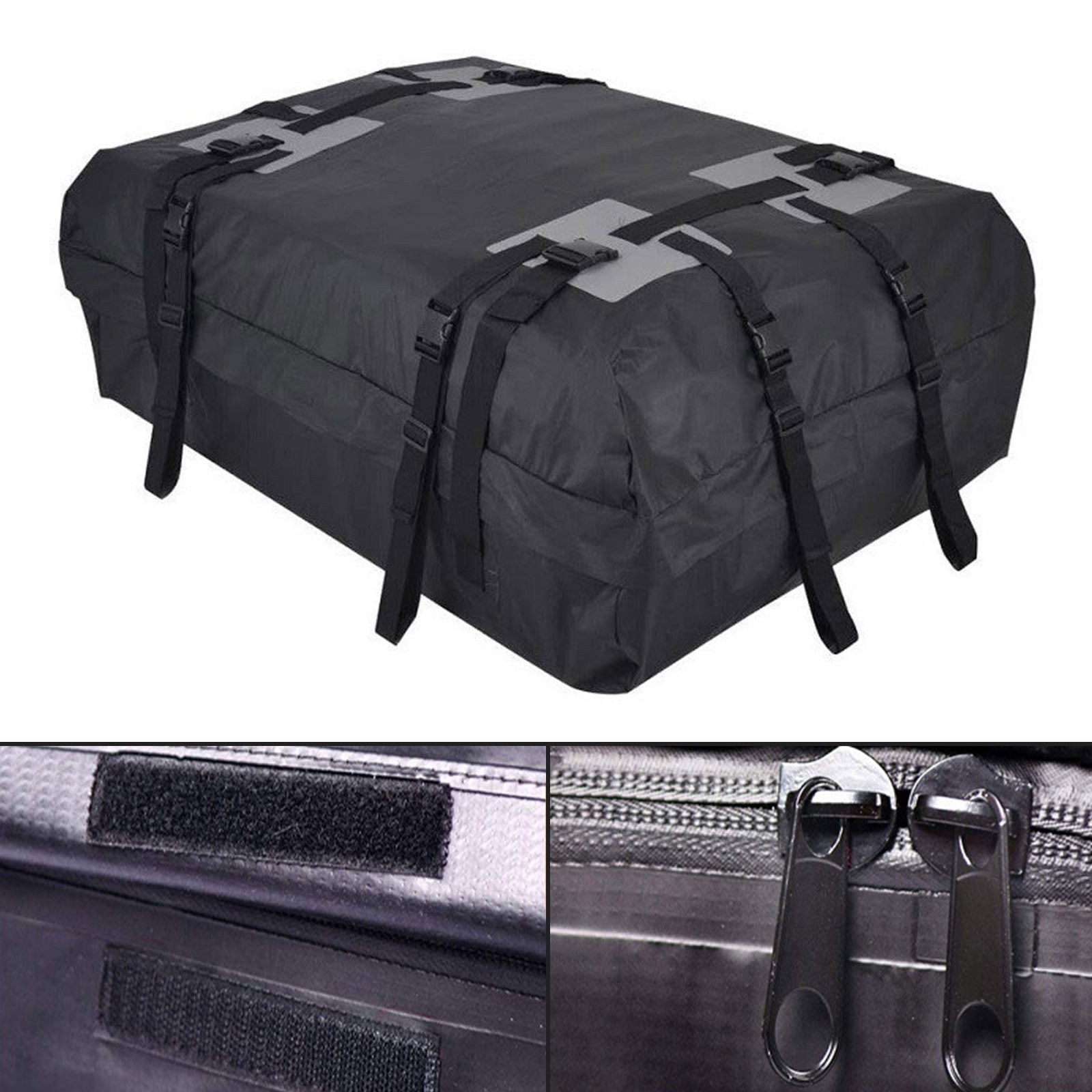 44 en Sac de Transport de Cargaison Universel de Toit de Voiture Imperméable - Sac Cube de Stockage de Bagages pour Voyage et Camping